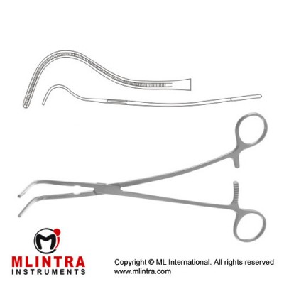 Harken Atrauma Auricle Clamp Stainless Steel, 24 cm - 9 1/2"